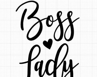 Download Boss Lady Svg Etsy