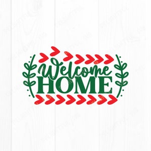 Welcome home svg, farmhouse quotes svg, farmhouse sign, Door Hanger Svg, Rustic wood Sign Svg, Porch Sign Svg, laser cut file