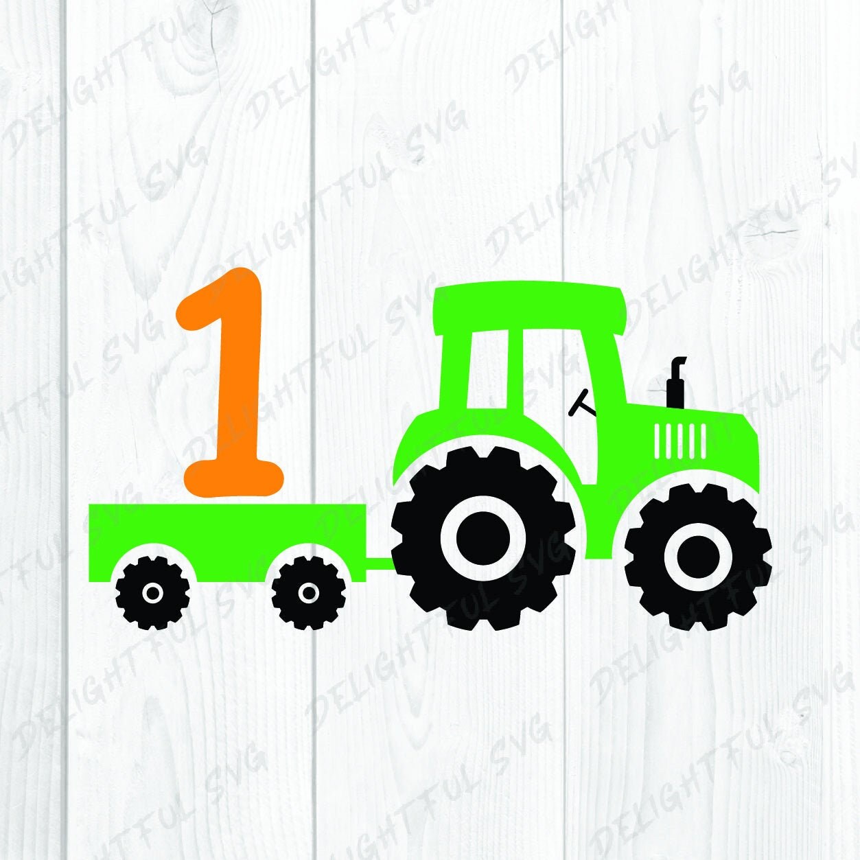 Download Birthday Tractor SVG Farm SVG Birthday SVG Cutting files ...