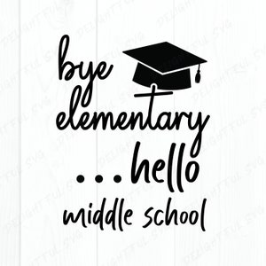 Kids School in formato SVG, Ready For School in formato SVG, Ciao scuola media in formato SVG, Ritorno a scuola in formato SVG, File di taglio per Silhouette Cameo, ScanNCut, Cricut