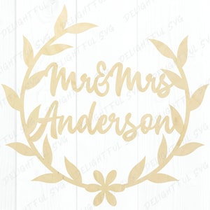 Custom SVG | Wedding SVG | Mr & Mrs SVG | Bride cake topper Svg Cutting files for Silhouette Cameo, ScanNCut, Cricut