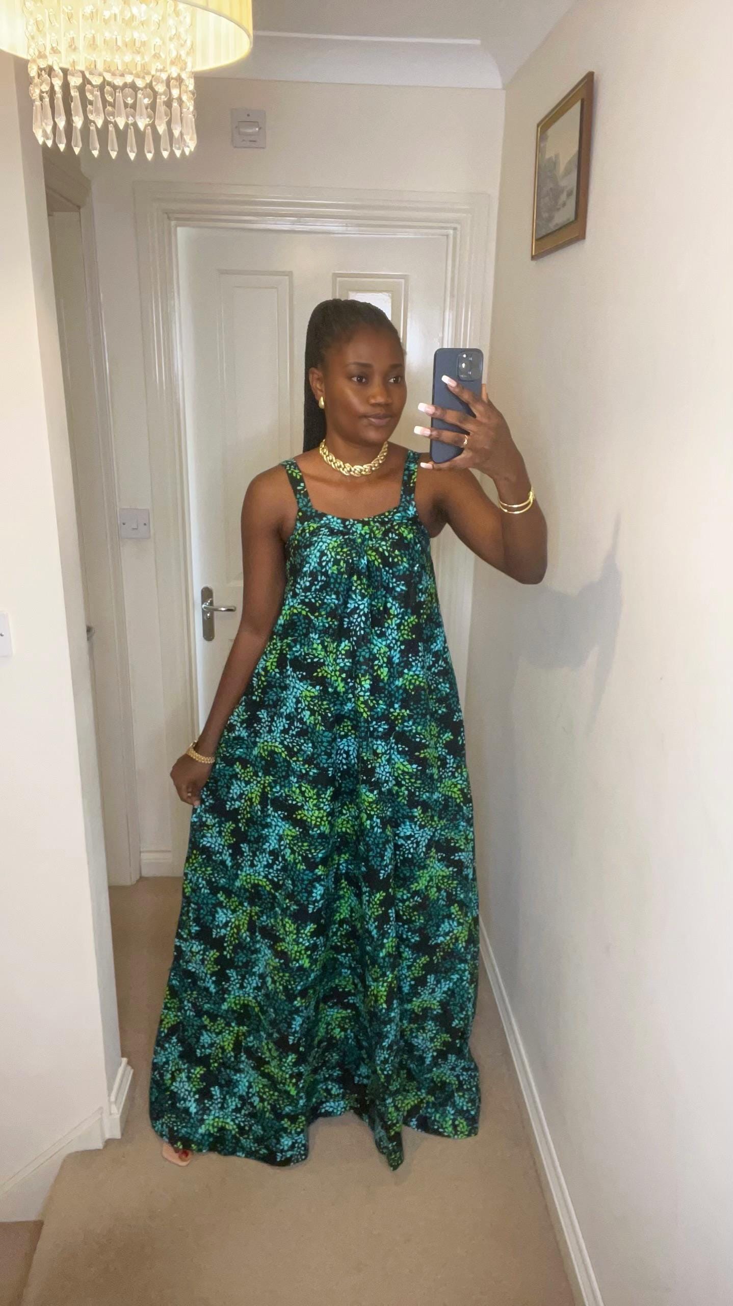 african print maxi dress new look 25 Beautiful African Print Maxi Dresses And Gowns For a Wedding Guest |  CIAAFRIQUE 