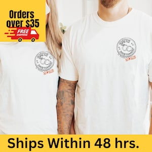 Custom Honeymoon Cruise Shirts: Comfort Colors Matching Couple Tees