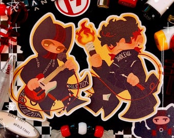 Breach Clancy & Torchbearer Stickers  | twenty one pilots