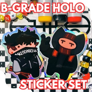 B-GRADE | Zestaw 2 naklejek Holo Twenty One Pilots
