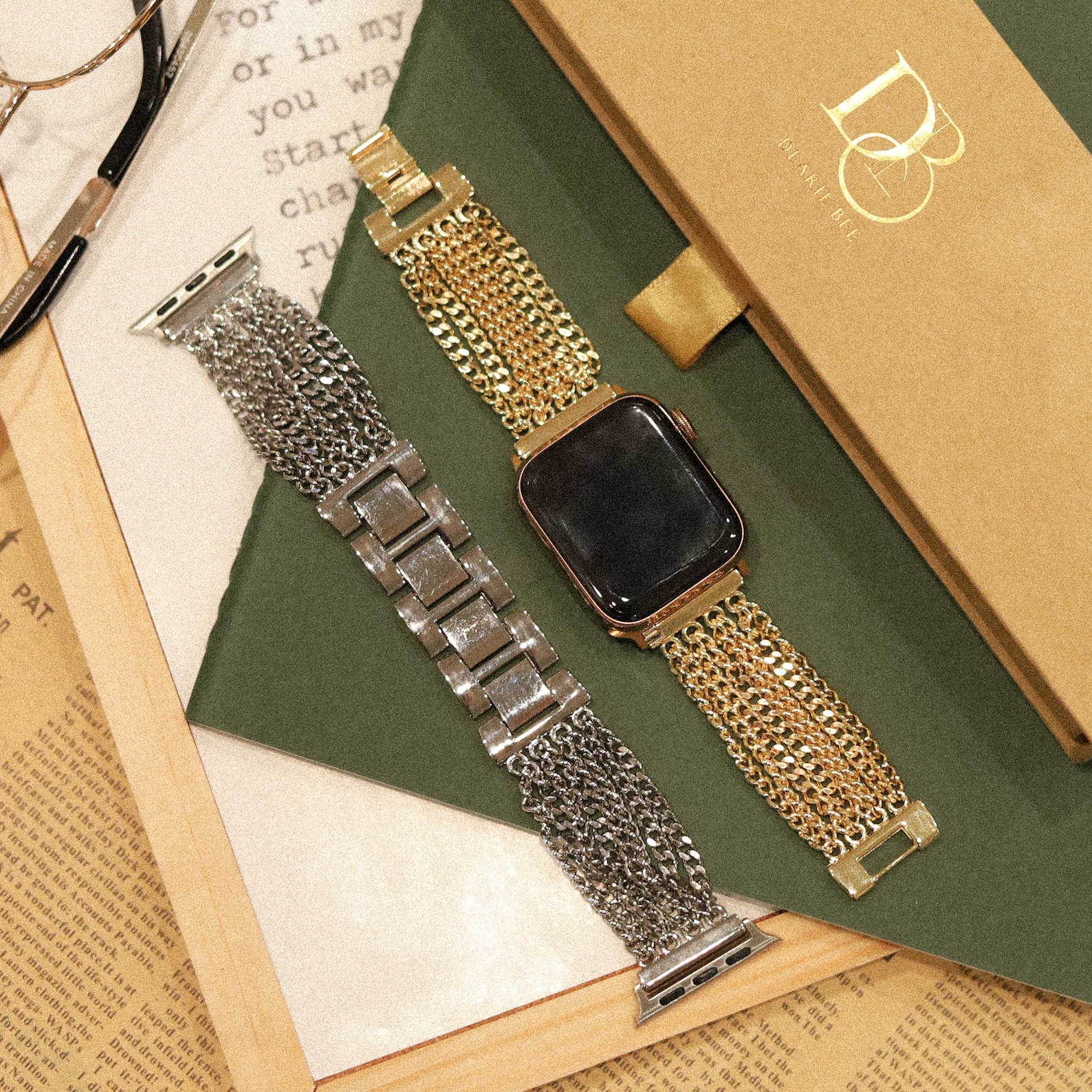 Classy Woman Bracelet Apple Watch Band 38mm 40mm MultiChain Etsy