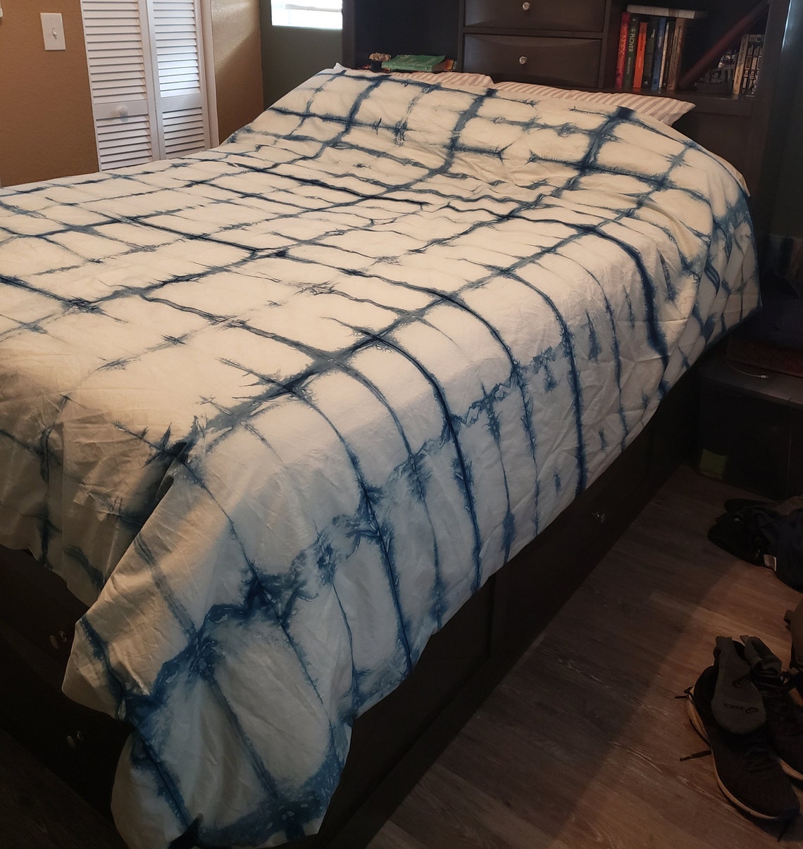 Indigo Dyed Duvet Cover Etsy