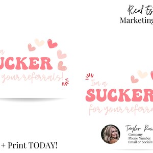 Pop By Gift Tag, Valentines Day Pop By, Real Estate Printable Tag, Real Estate Marketing, Open House Marketing, Happy Valentines Day!
