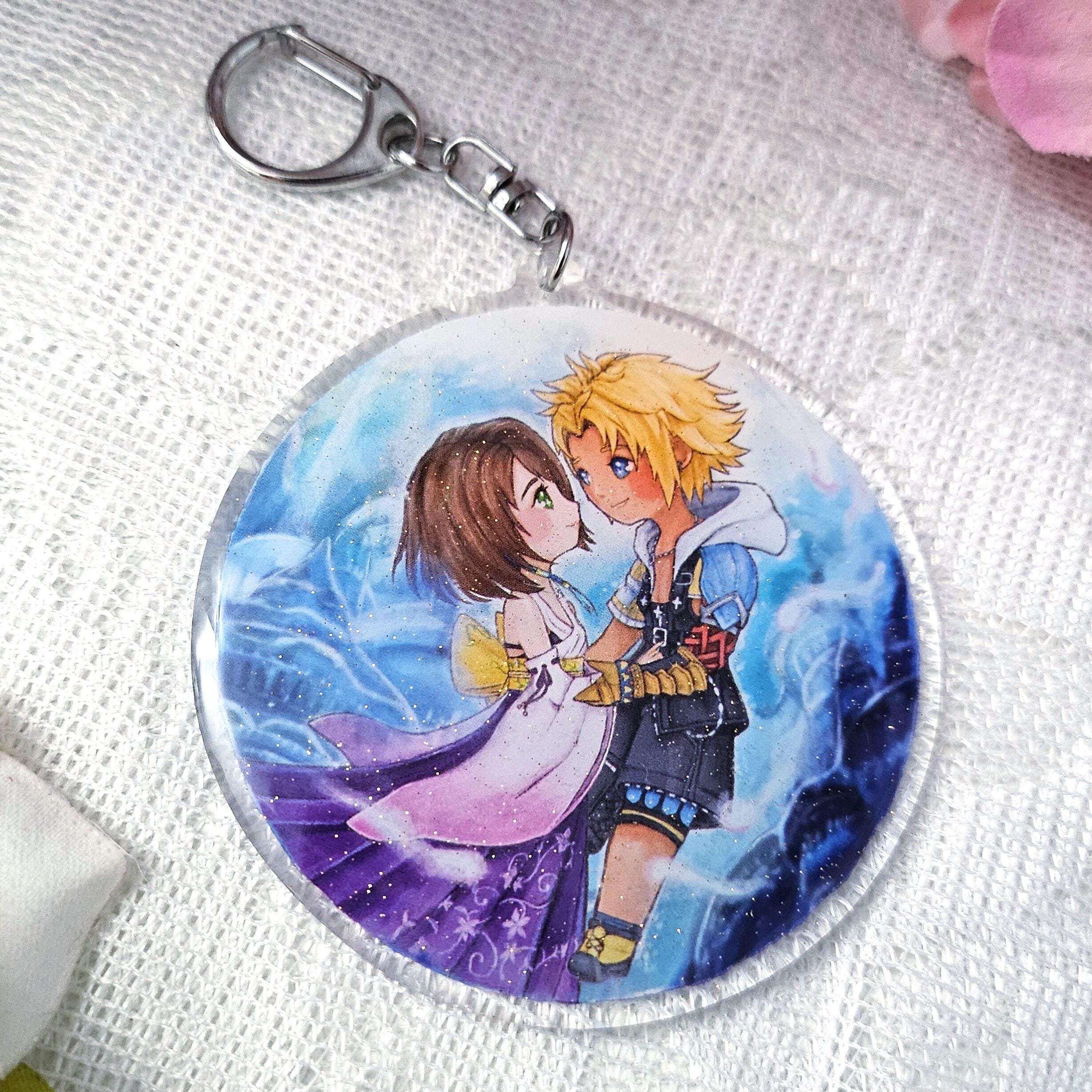 【新品未使用】ファイナルファンタジーX ユウナ　バックチェーン　キーホルダー 新品未使用】ファイナルファンタジーX ユウナ バックチェーン