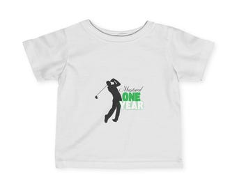 First Birthday Golf Shirt, Mastered One Year, Infant Tee