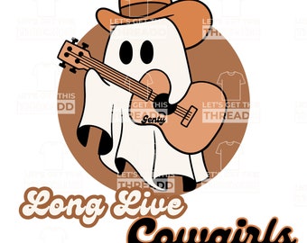 Morgan Wallen Halloween Ghost with Guitar SVG PNG, Western Vibes (Digital File)