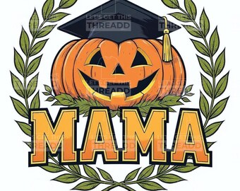 University of Halloweentown Mama PNG, Halloween Mom Shirt Design (Digital Download)