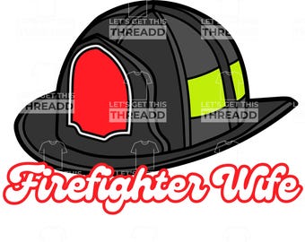 Firefighter Wife Graphic, Blazing Love Design (SVG + PNG)