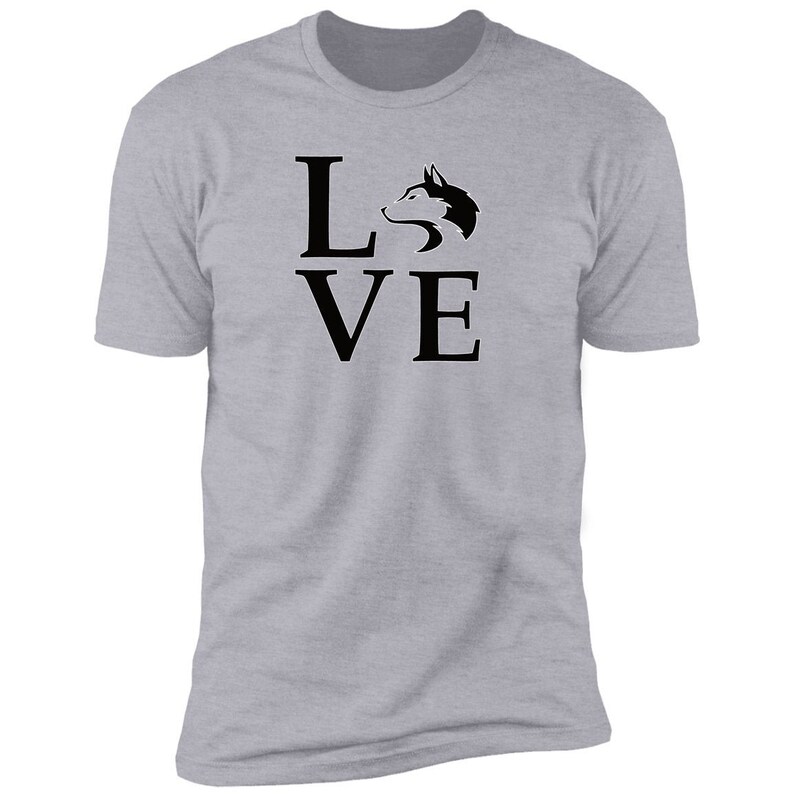 I love my pet LOVE Siberian Husky - Siberian Husky Lover shirt Unisex Z61 Premium Short Sleeve T-Shirt I love my dog tee