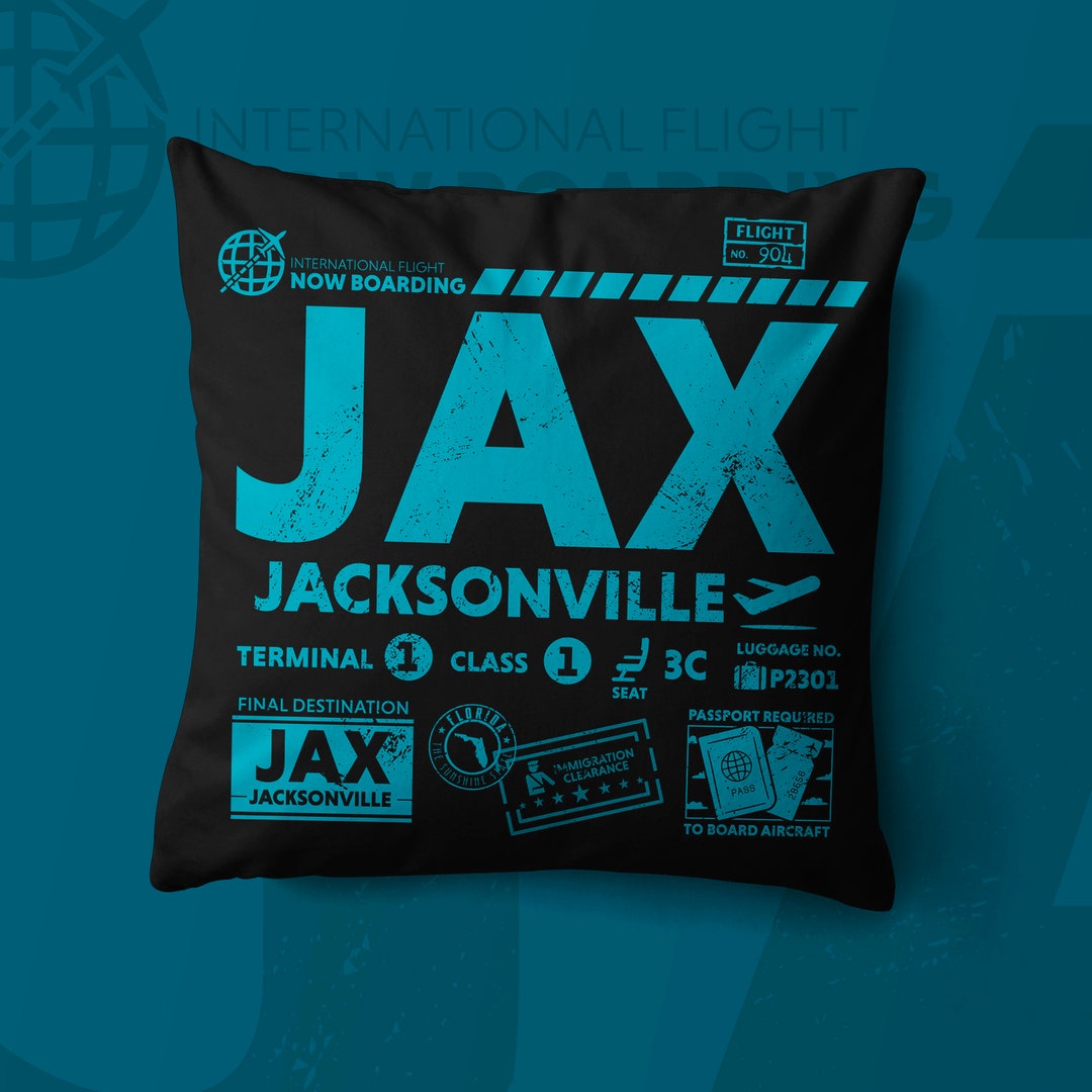jacksonville-jax-airport-code-throw-pillow-vintage-jax-etsy
