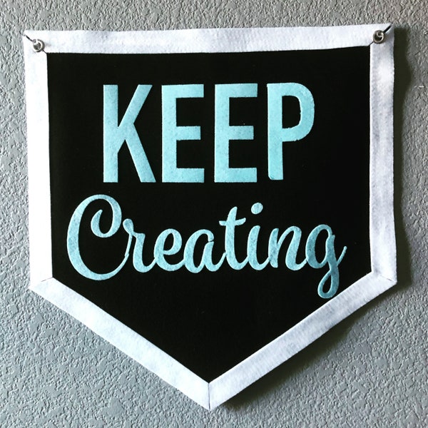 Keep Creating Banner