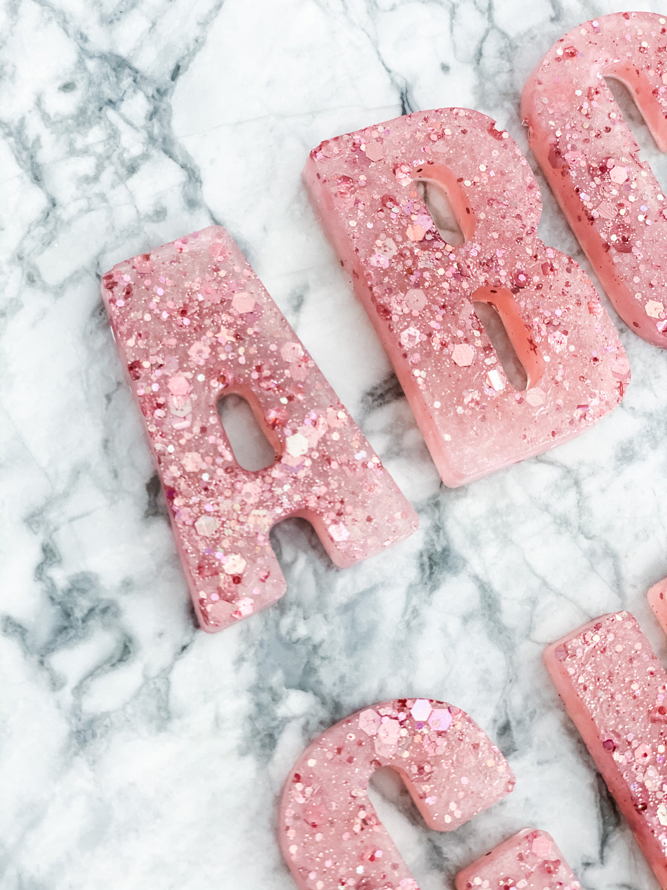 Glitter Letters Etsy