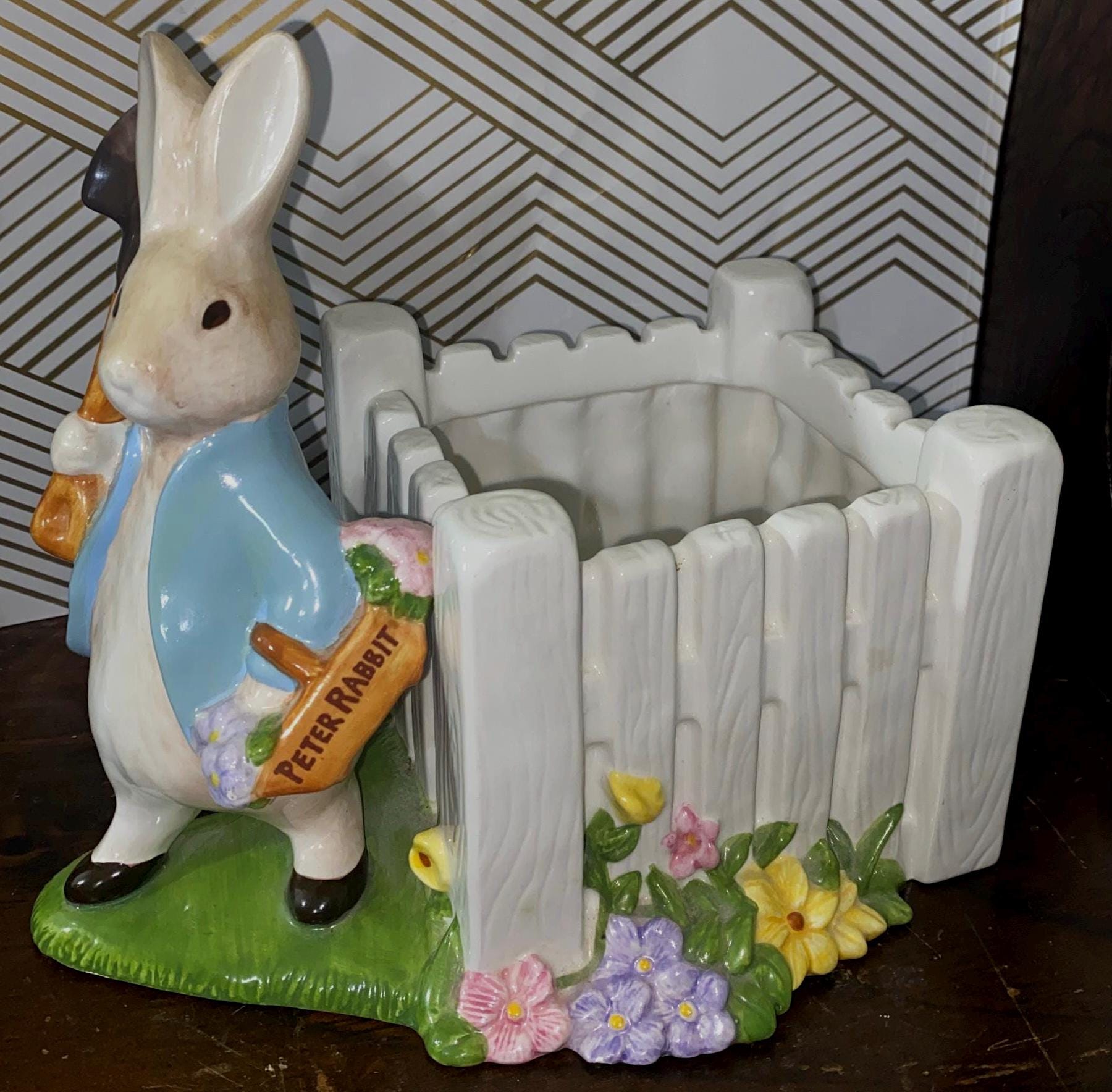 Beatrix Potter Planter - Etsy