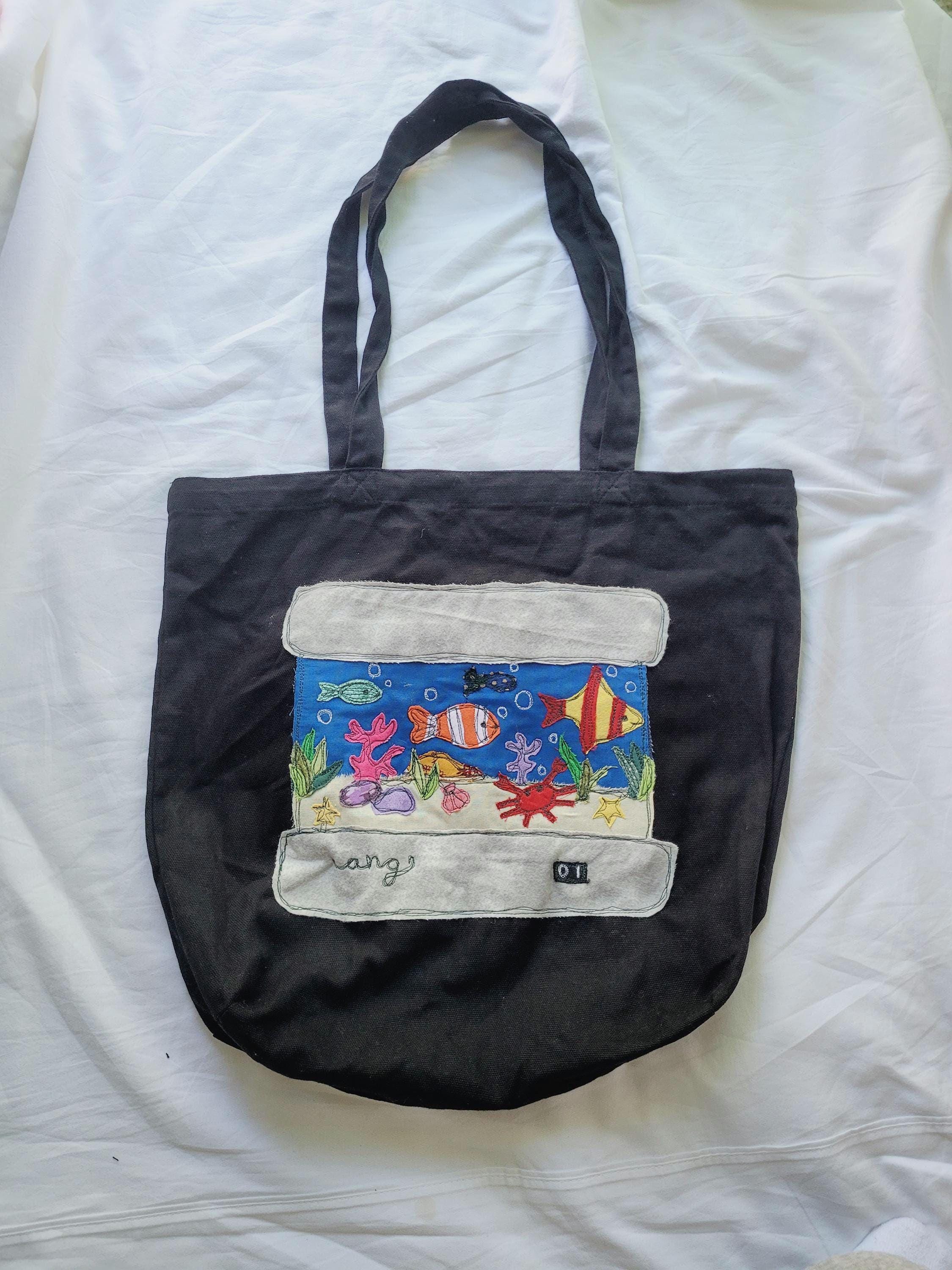 バッグ 00s patchwork boston bag Y2K hand bag Y2k Patchwork Bag - Etsy