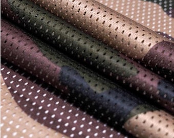 Utility Printed Camouflage Mesh 59” Wide Fabric 1/2 Yard