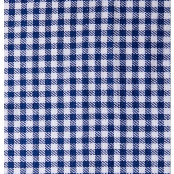 Eddie Bauer Blue Gingham Check Yarn Dyed Premium Cotton Fabric 1/2 yard