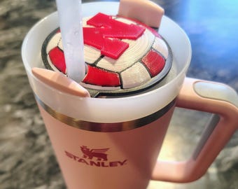 Husker Volleyball Stanley Toppers 30oz and 40oz Sizes available