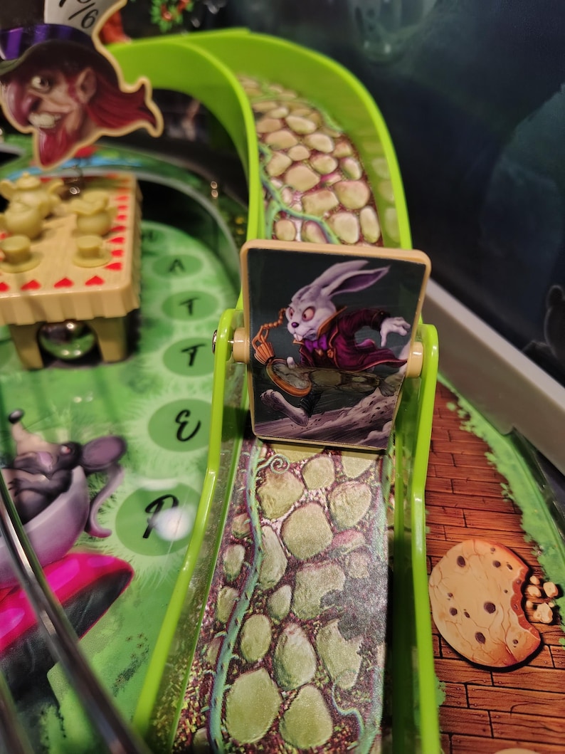 Wonderland Pinball Alice Goes to Wonderland Spinner Graphic Accessories ...