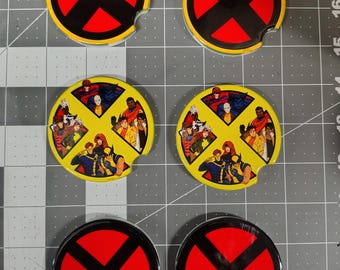 X-Men Logo 2-pk Ceramic Car coasters