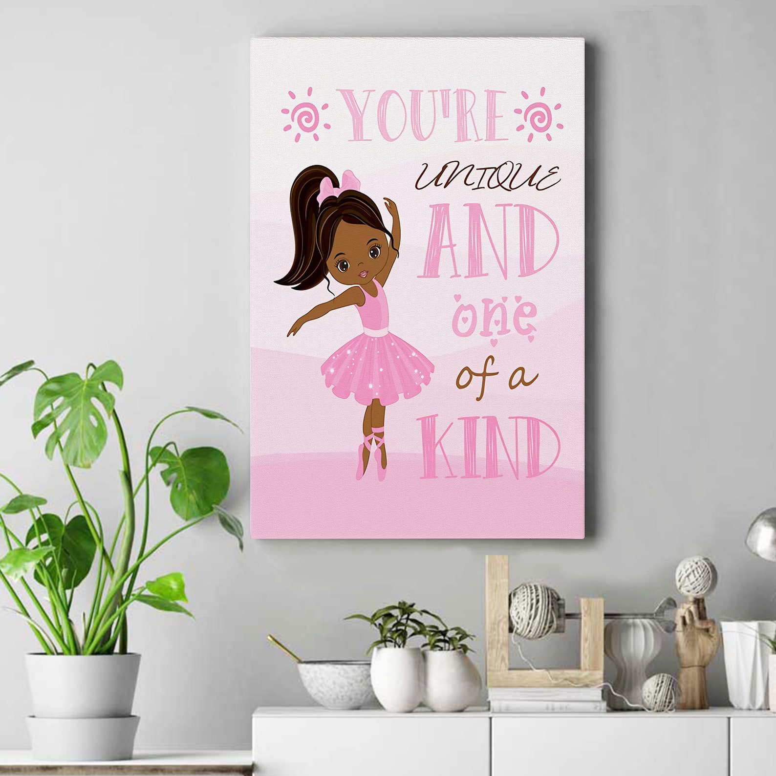 Black Girl Wall Art Inspirational Wall Art Christian Wall Etsy
