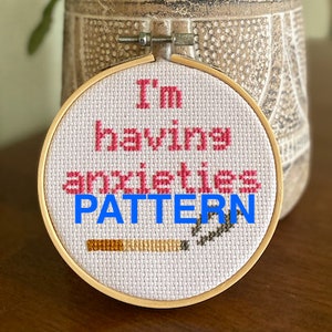 Cross stitch pattern 90 day fiancé I&#39;m having anxieties