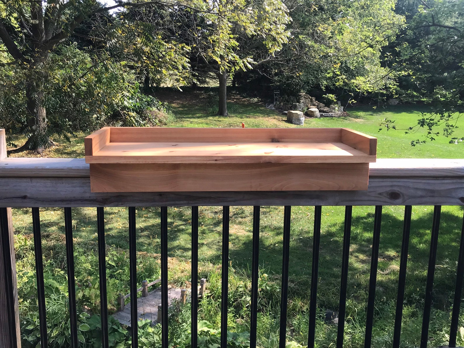 Deck Railing Table/grill Accessories/bbq/deck Etsy