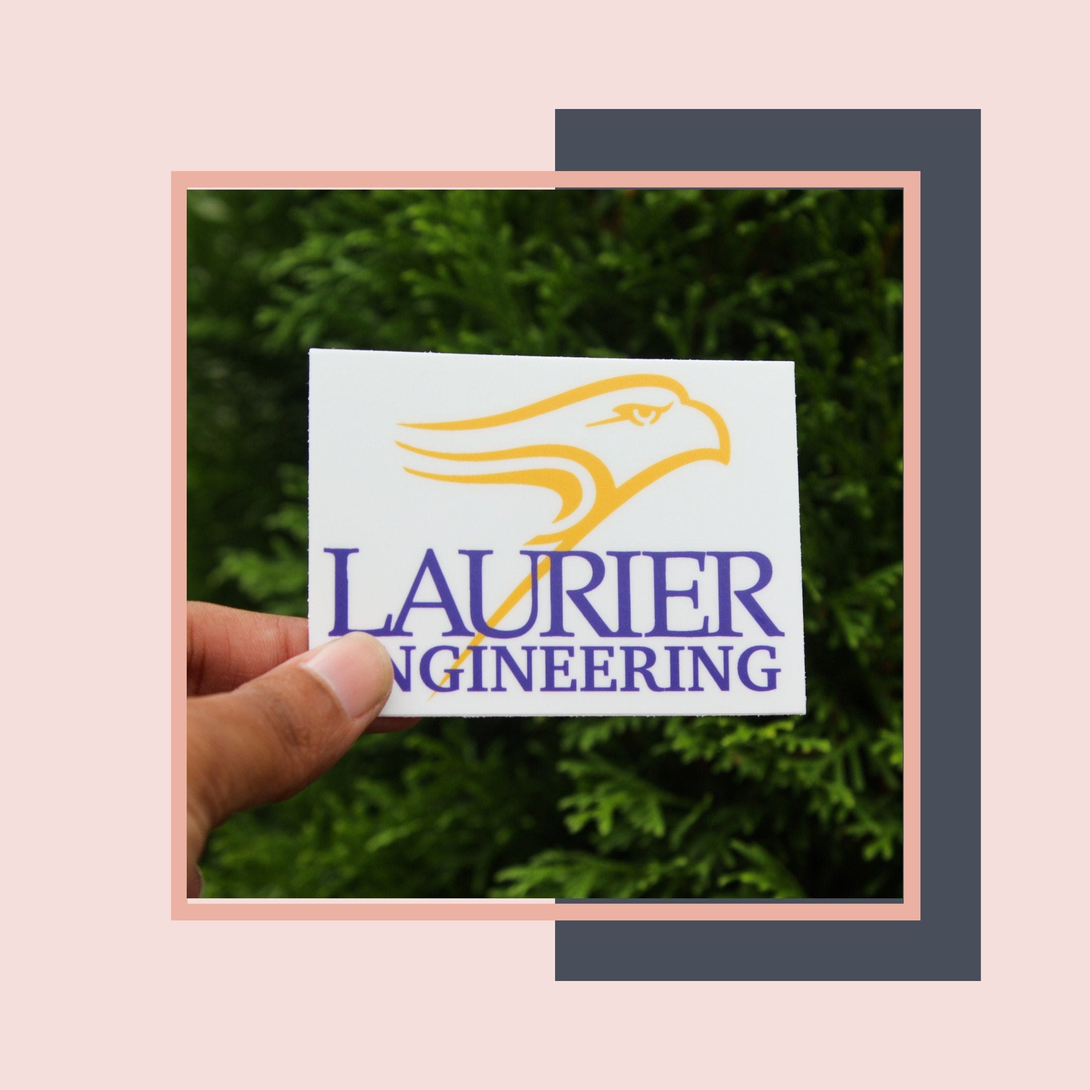 Laurier Engineering Sticker Engineering Sticker University Etsy Laurier Engineering Sticker Engineering Sticker University Etsy
