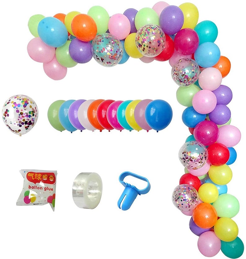 Create Your Own Colorful Balloon Garland ArchDIY Balloon Garland Arch KitChoose Your Own Color Balloon Garland