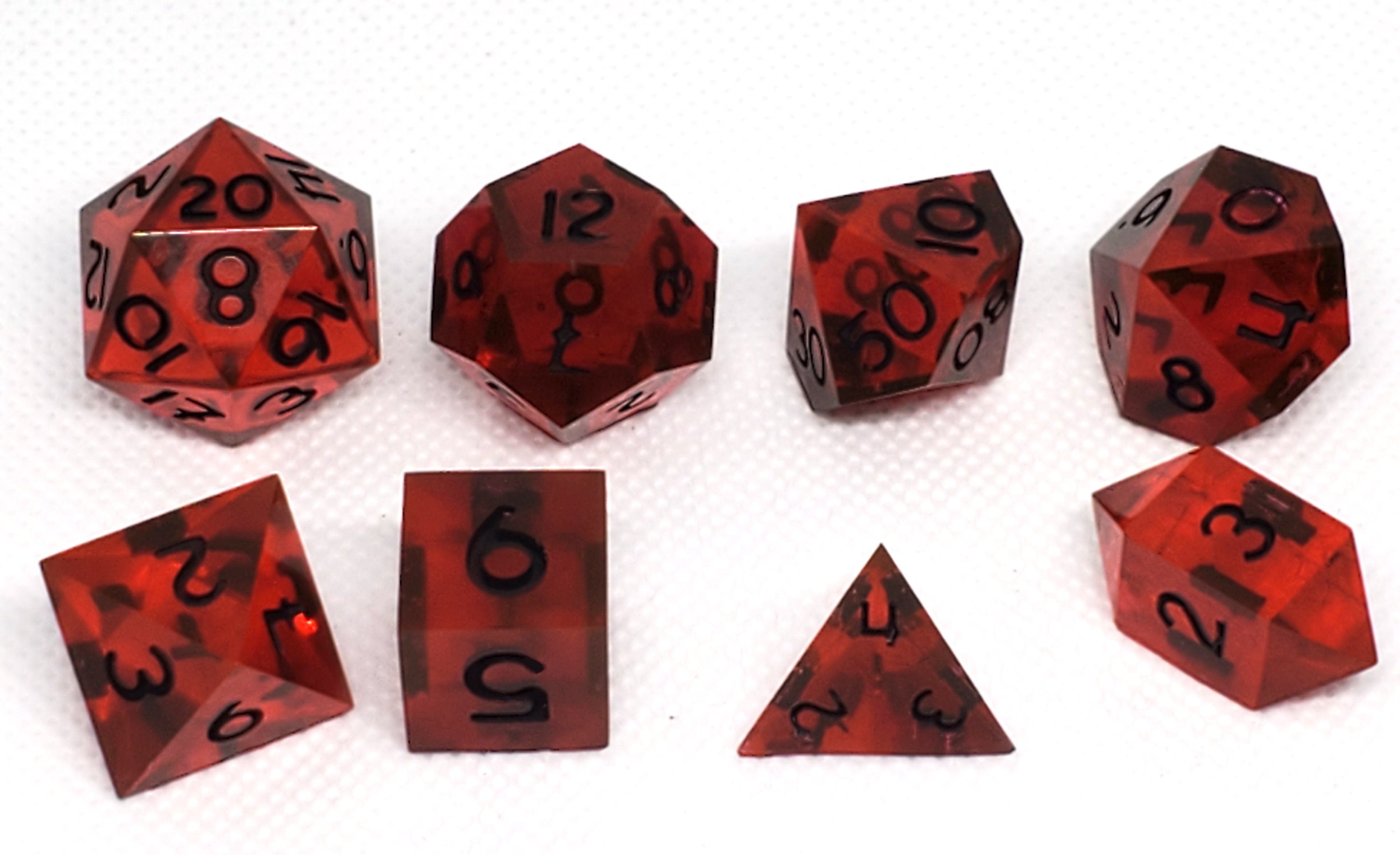 Handcrafted Custom Sharp Edge Dice Set Etsy