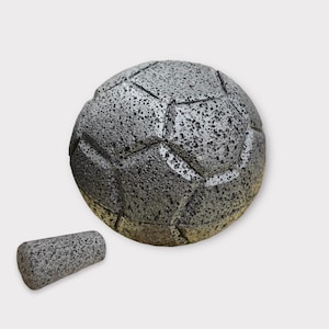 Ball-shaped mortar | stone mortar and pestle | mortar for guacamole | mexican molcajete