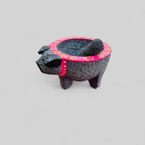 small mortar | mortar for guacamole | molcajete | authentic mexican molcajete | small mortar | mexican crafts | classic mortar