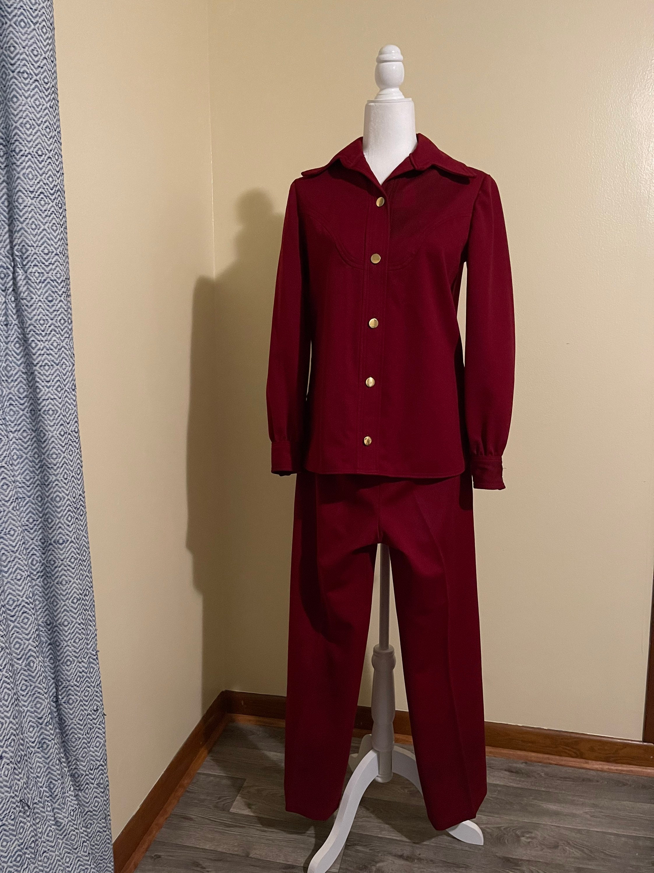 Vintage Pantsuit Etsy