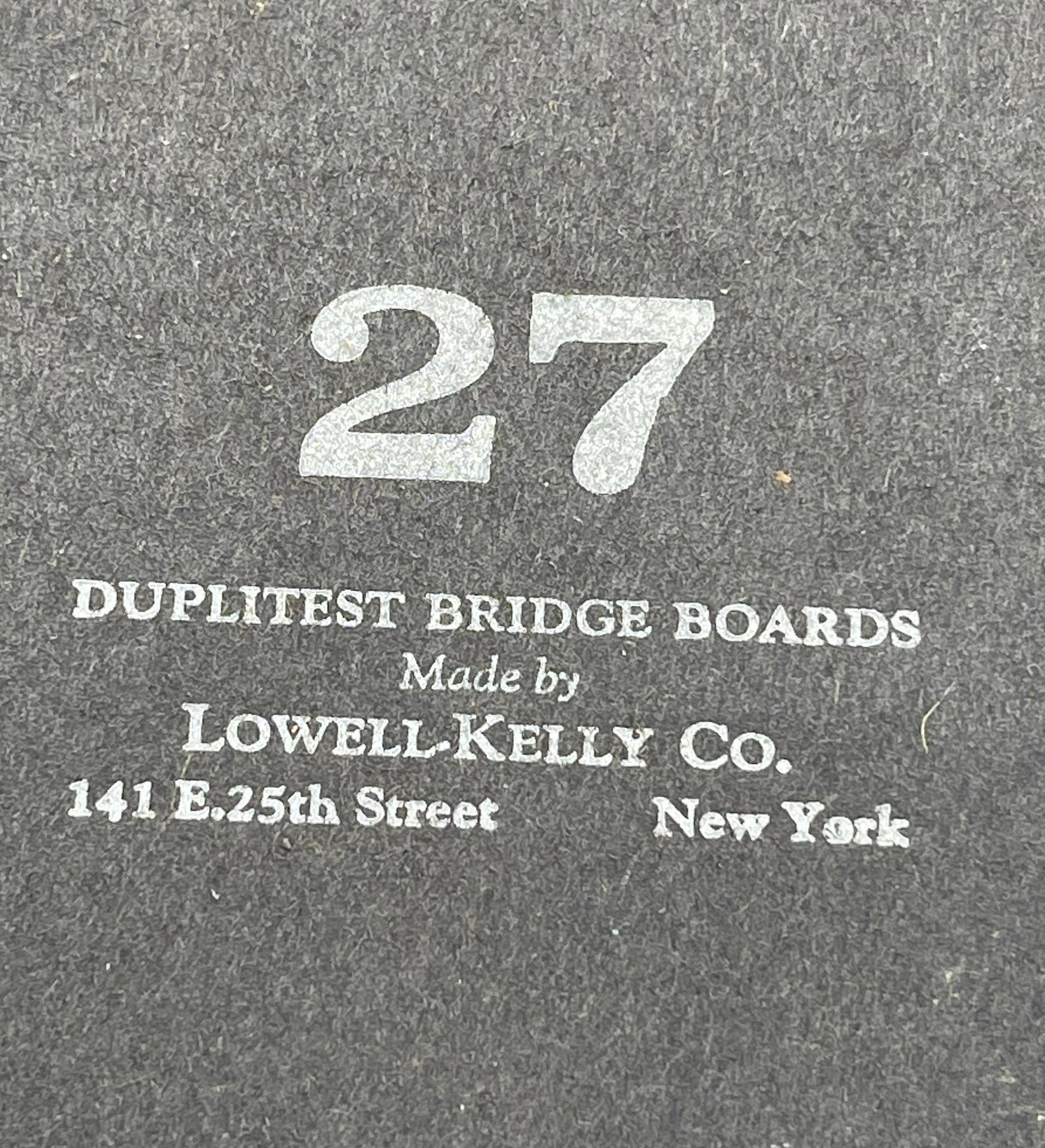 Vintage Bridge Boards Etsy