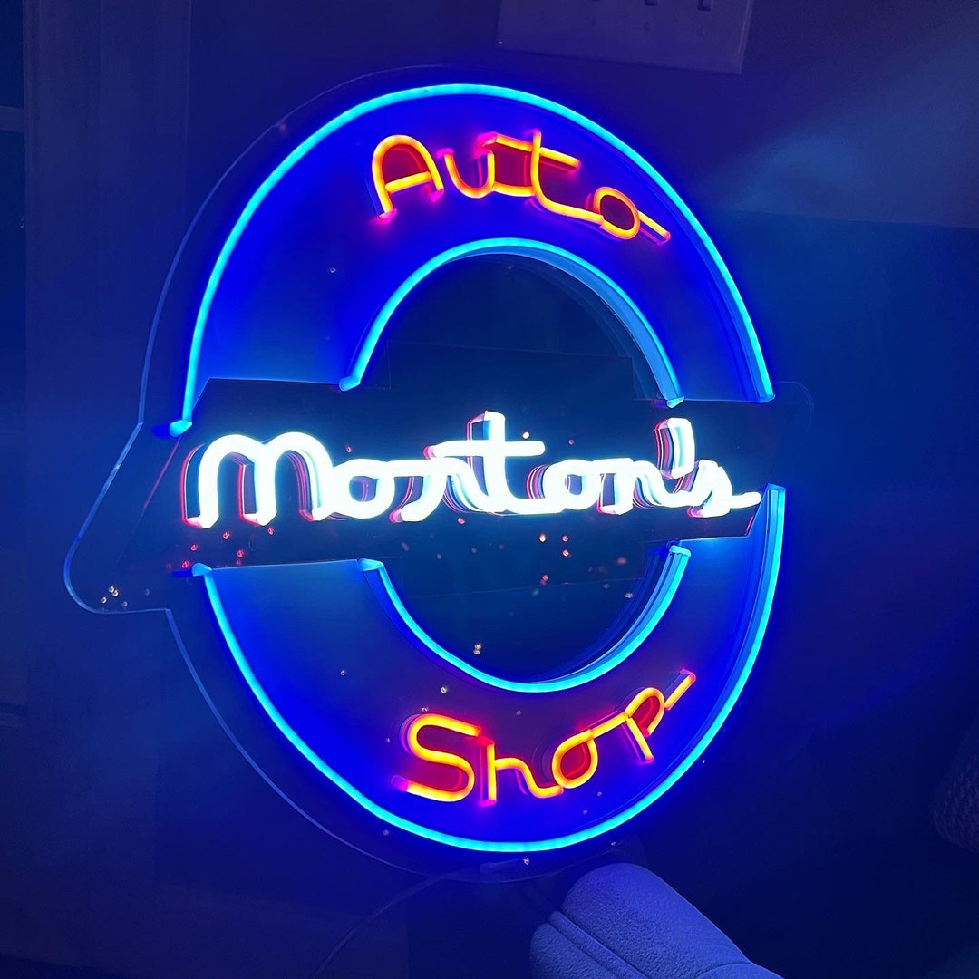 Neon Sign for Garage Neon for Fathers Day Gift Neon Custom Neon Classic