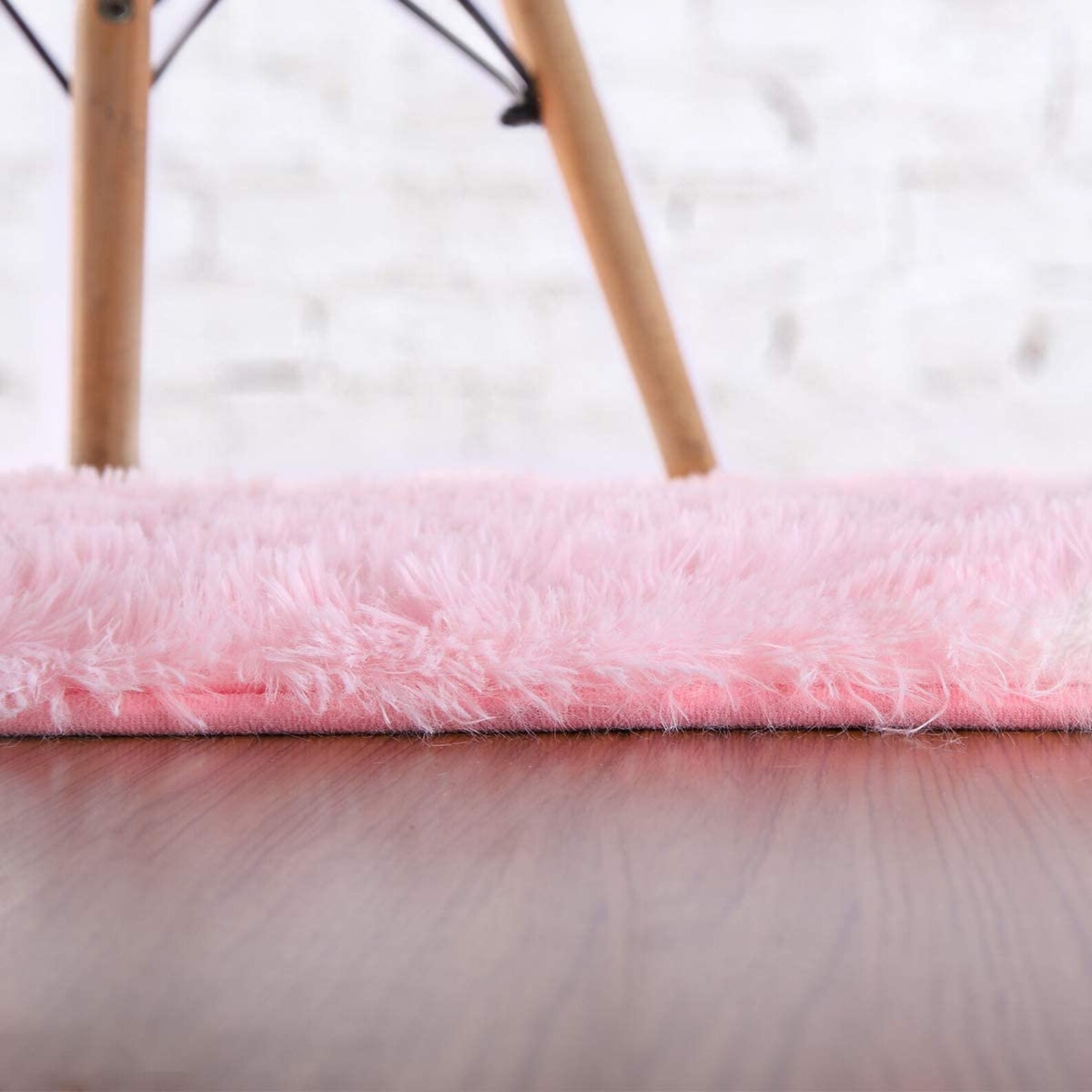 Fluffy Soft Round Bedroom Rugs 4 x 4 Feet Shaggy Circle Area Etsy