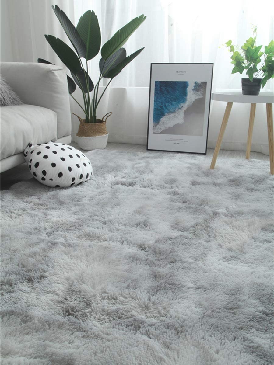 Luxury Velvet Shag Area Rug Modern Indoor Fluffy Rugs Extra Etsy