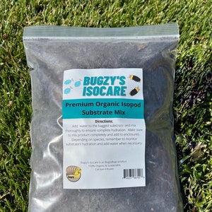 Isopod Organic Substrate Mix Limestone Calcium Infused Bag