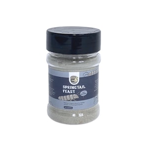 Mezcla de alimentos orgánicos premium totalmente natural para colémbolos Springtail Feast, 5 oz