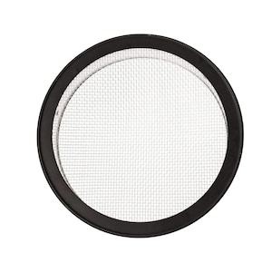 2" Aluminum Vent Tab Style Open Screen Black