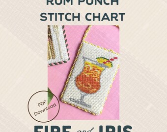 Rum Punch Stitch Chart
