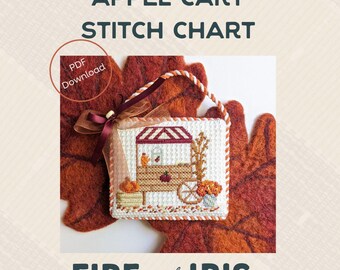 Apple Cart Stitch Chart