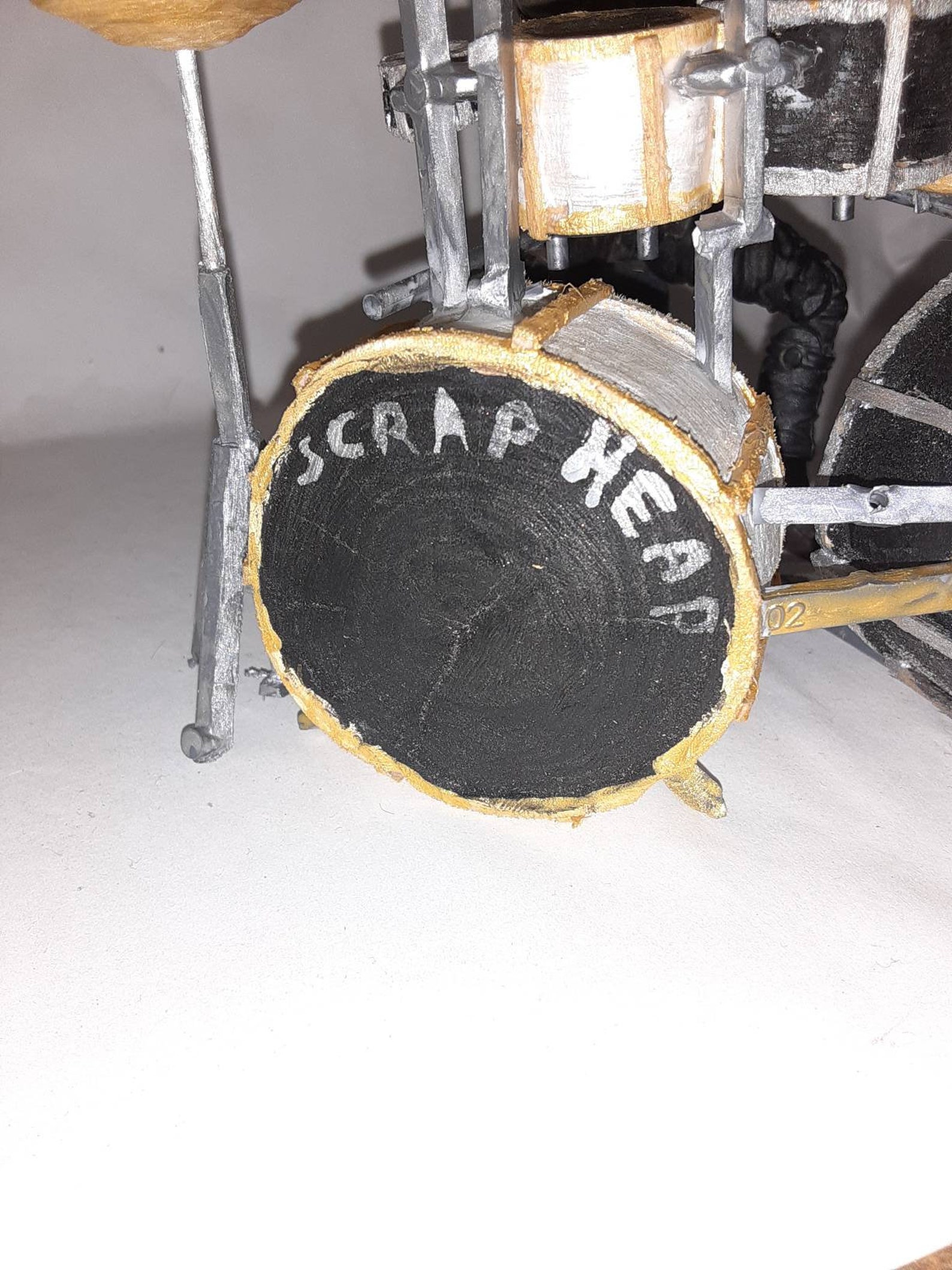 Miniature Double Bass/ Double Snare Drum Kit Etsy