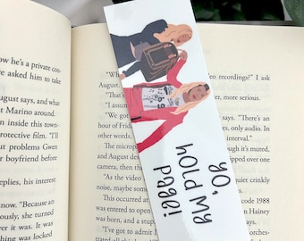 Yo, Hold My Page Bookmark| Paper Bookmark For Bookish Gifts| Funny Bookmark| *ORIGINAL CREATOR*
