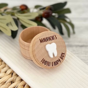 Tooth Fairy Box // Custom Engraved Wooden Tooth Fairy Box // Kids Gift // Personalized Tooth Fairy Box // Keepsake Box // Tooth Holder