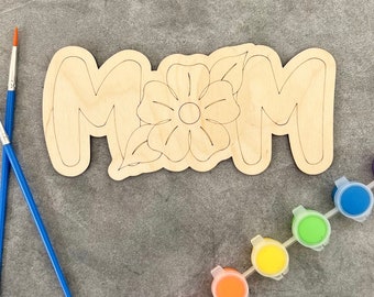 DIY Paint Kit // DIY Craft Paint Card // Mothers Day Gift // Mothers Day Paint Kit // Gift For Mom // Kids Painting Activity // Kids Craft